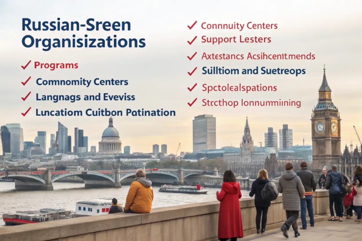Как русскоязычные организации помогают адаптироваться в Лондоне